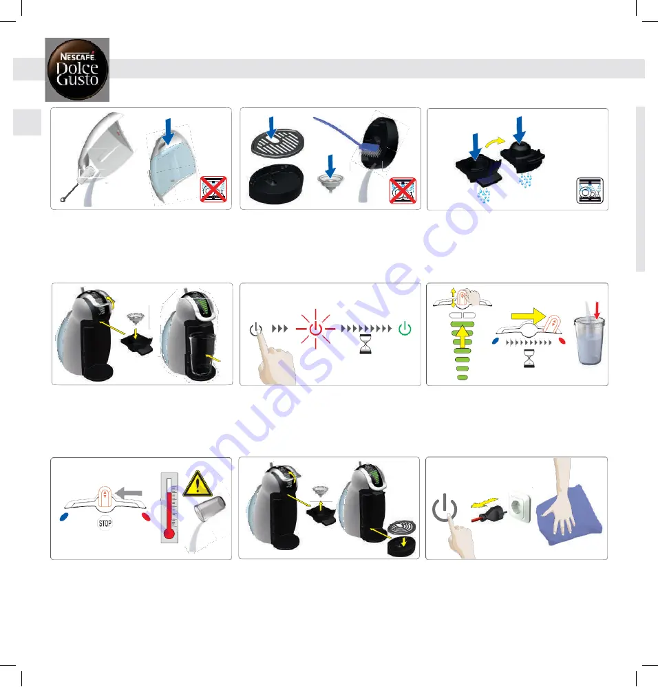 Nescafe Dolce Gusto BEVERAGE CENTER GENIO 2 User Manual Download Page 12