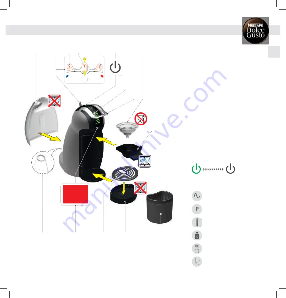 Nescafe Dolce Gusto BEVERAGE CENTER GENIO 2 User Manual Download Page 21