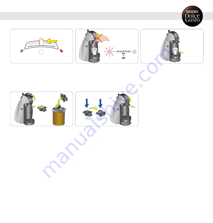 Nescafe Dolce Gusto Krupp MINI ME KP120 User Manual Download Page 11