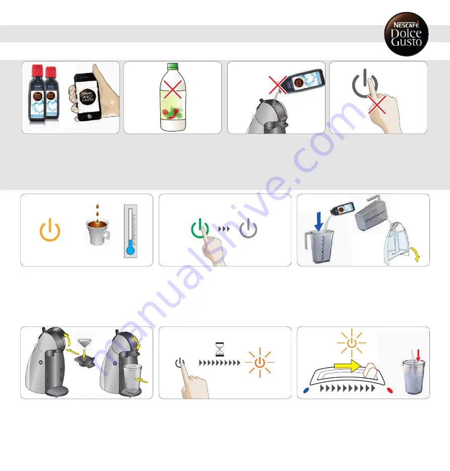 Nescafe Dolce Gusto Krupp MINI ME KP120 User Manual Download Page 13