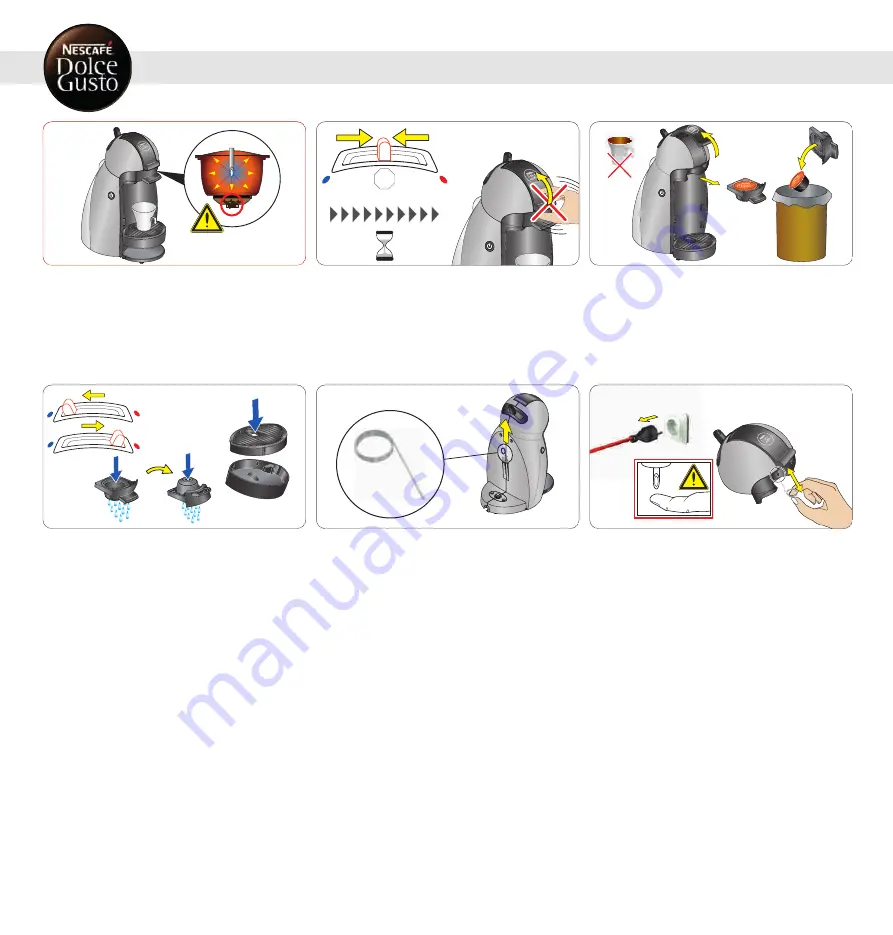 Nescafe Dolce Gusto Krupp MINI ME KP120 User Manual Download Page 16