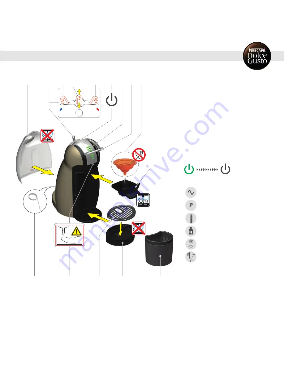 Nescafe Dolce Gusto KRUPS GENIO User Manual Download Page 5