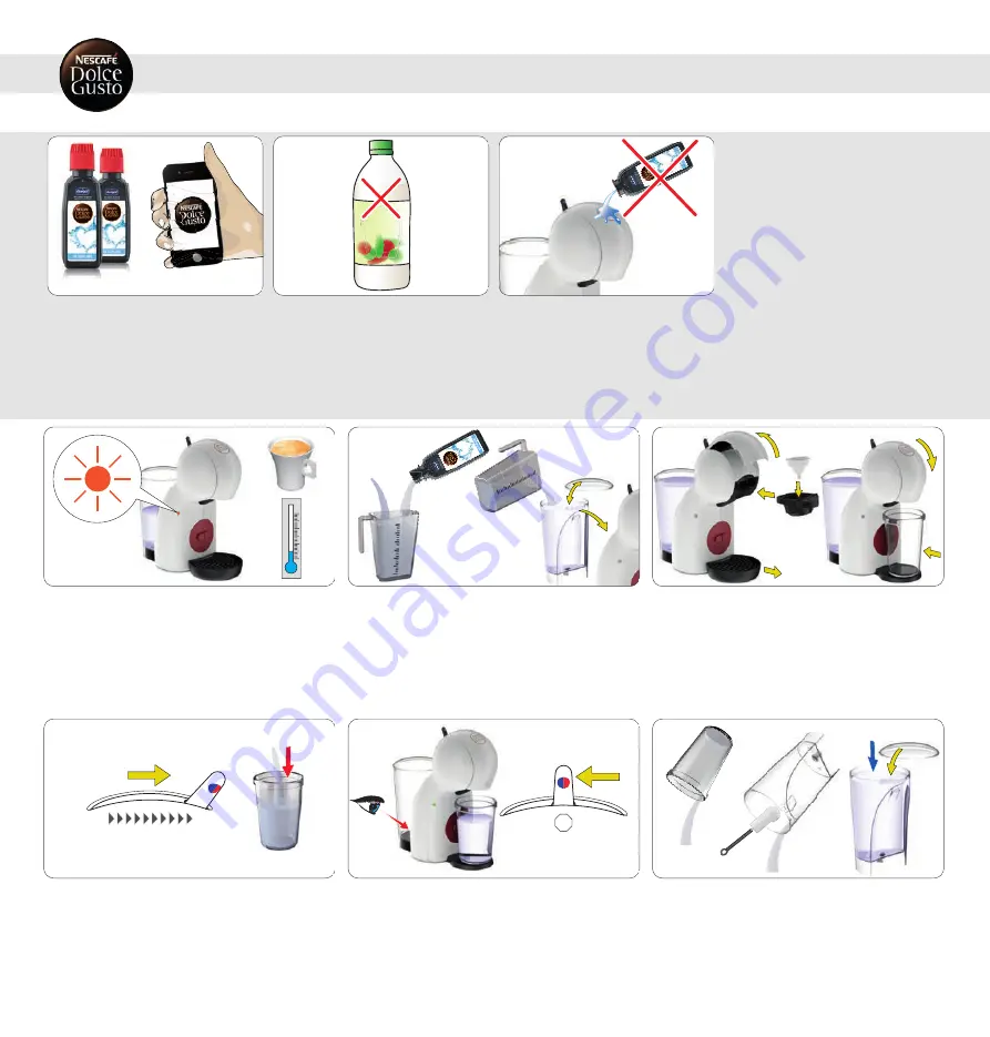 Nescafe Dolce Gusto PICCOLO XS User Manual Download Page 14