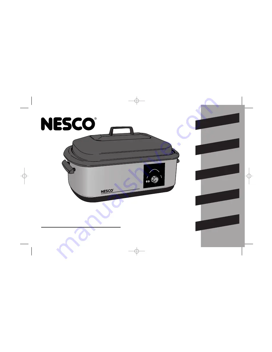 Nesco 4808-47-30 Use And Care Manual Download Page 1