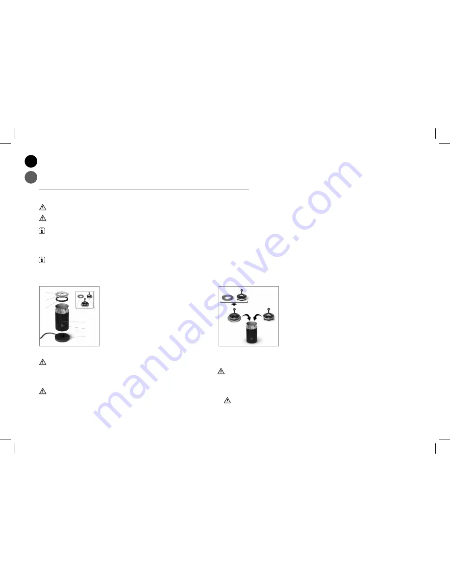 Nespresso CitiZ&milk C122 Manual Download Page 38