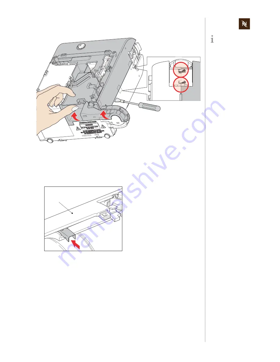 Nespresso EF 280 Service Manual Download Page 43