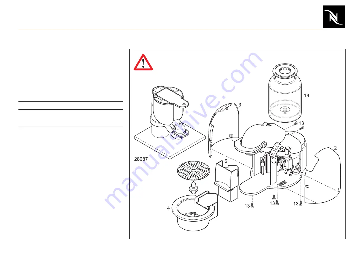 Nespresso EF 737 Service Manual Download Page 24