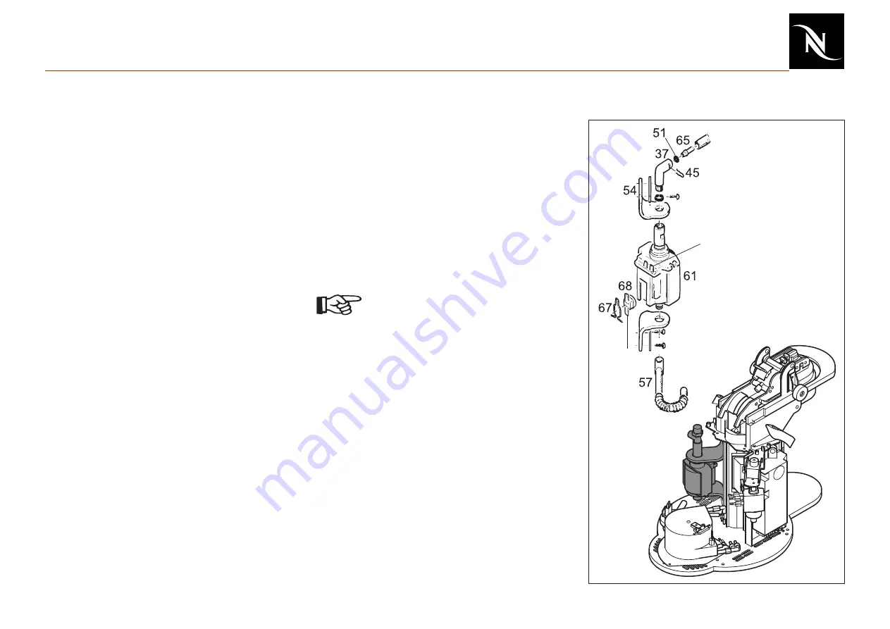 Nespresso EF 737 Service Manual Download Page 27