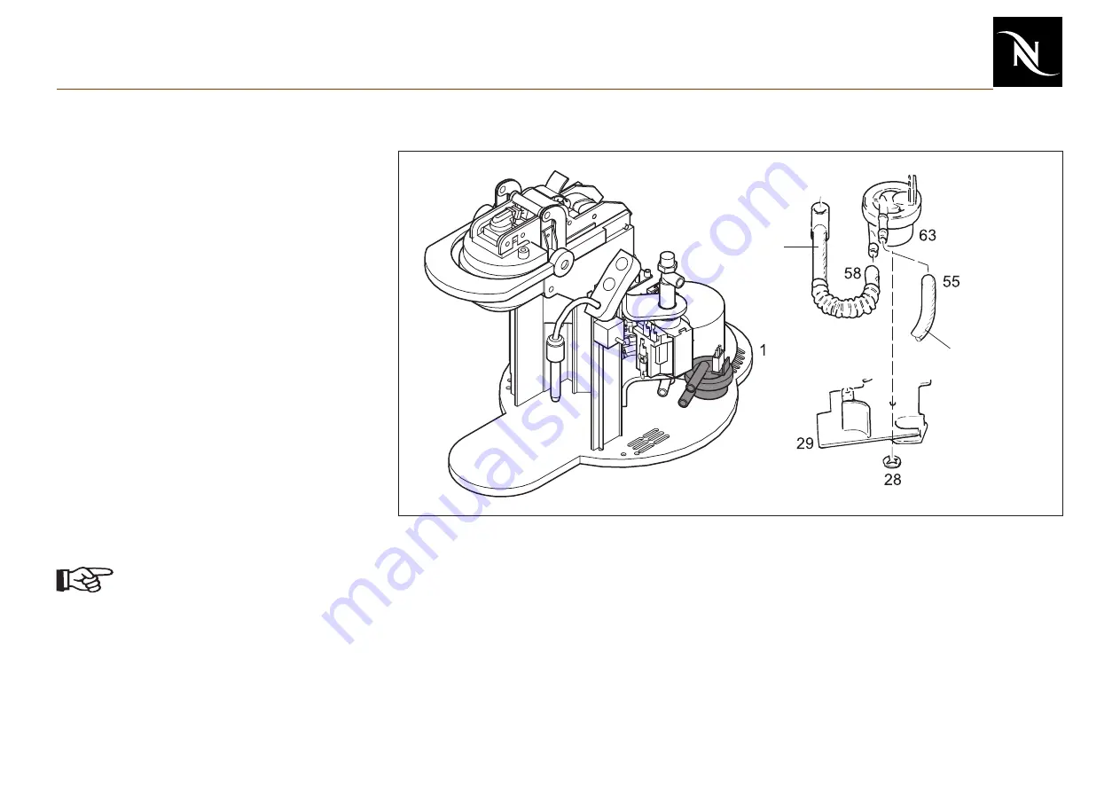 Nespresso EF 737 Service Manual Download Page 31