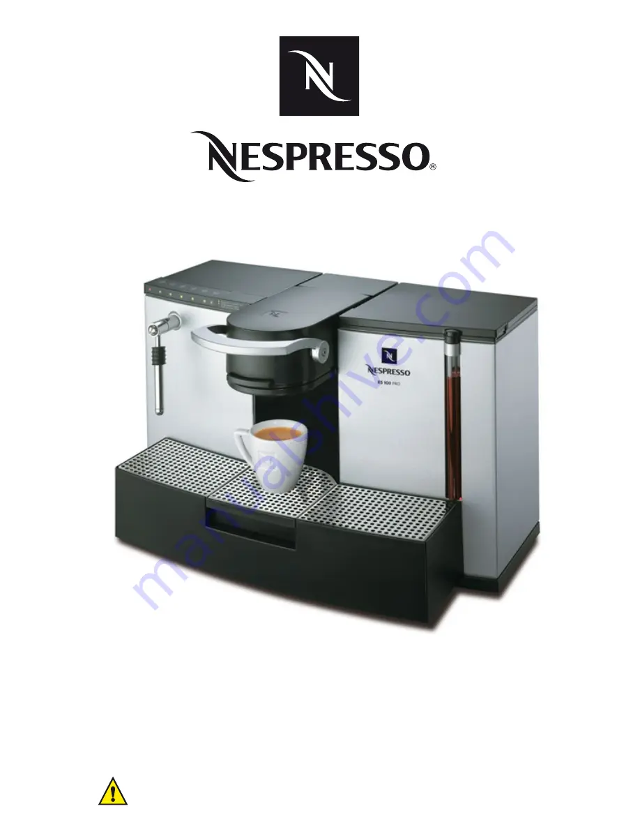 Nespresso ES 100 Pro User Manual Download Page 1