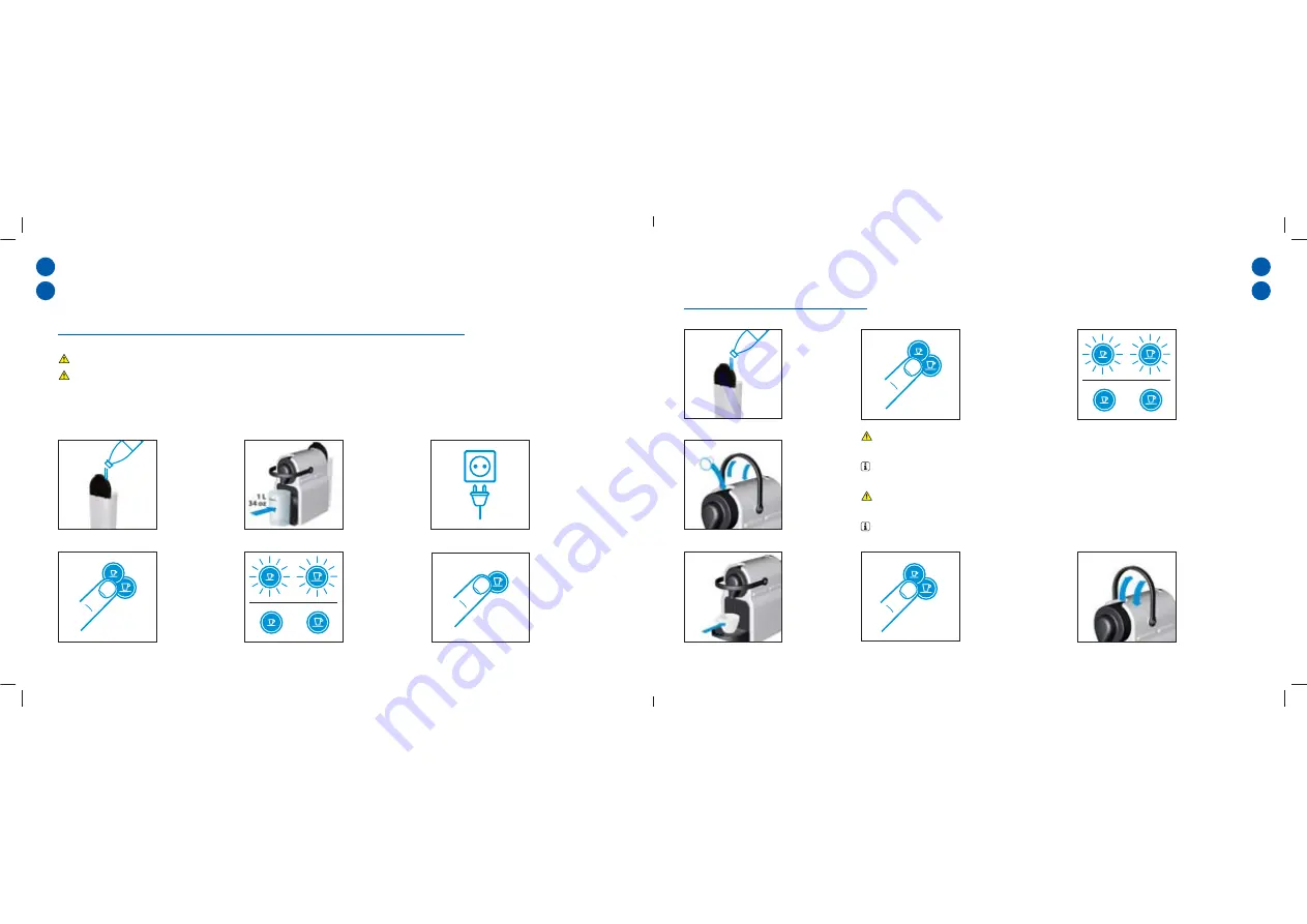 Nespresso INISSIA XN1001 Instruction Manual Download Page 6