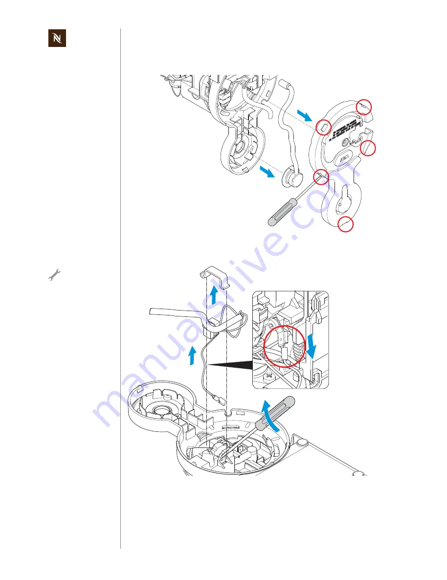 Nespresso Magimix D50 Service Manual Download Page 32