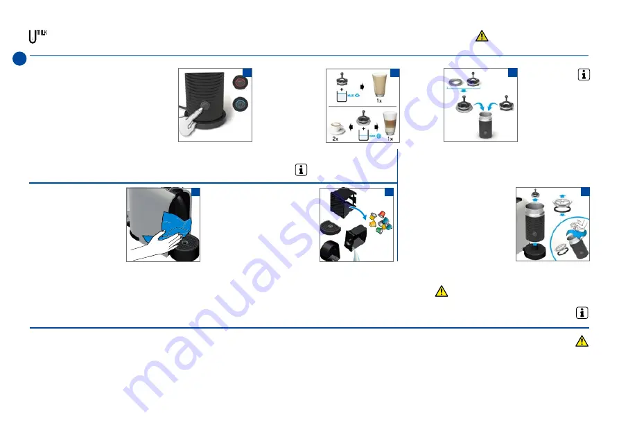 Nespresso My Machine U Milk Скачать руководство пользователя страница 74