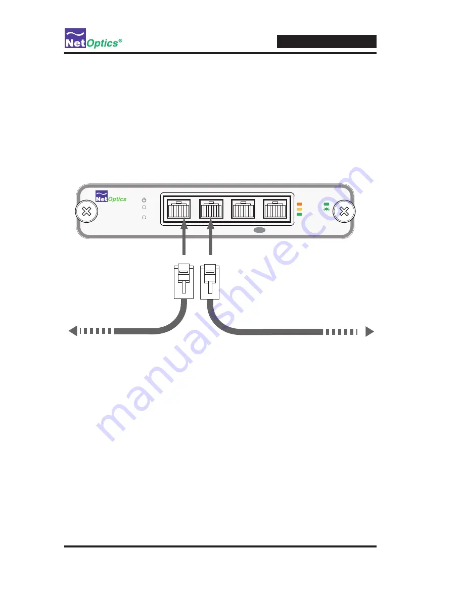 Net Optics 10/100/1000BaseT Tap Скачать руководство пользователя страница 10