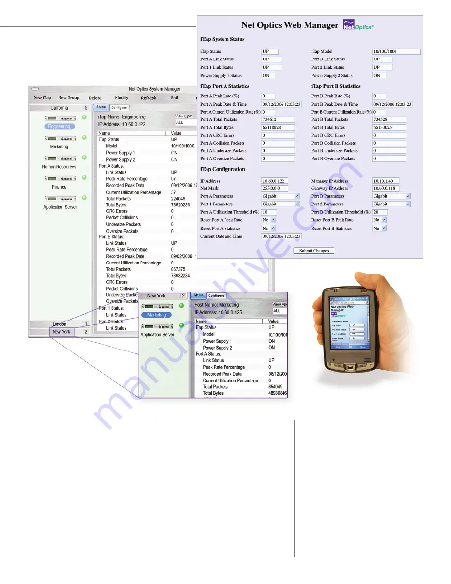 Net Optics iTap Port Aggregator Manual Download Page 3