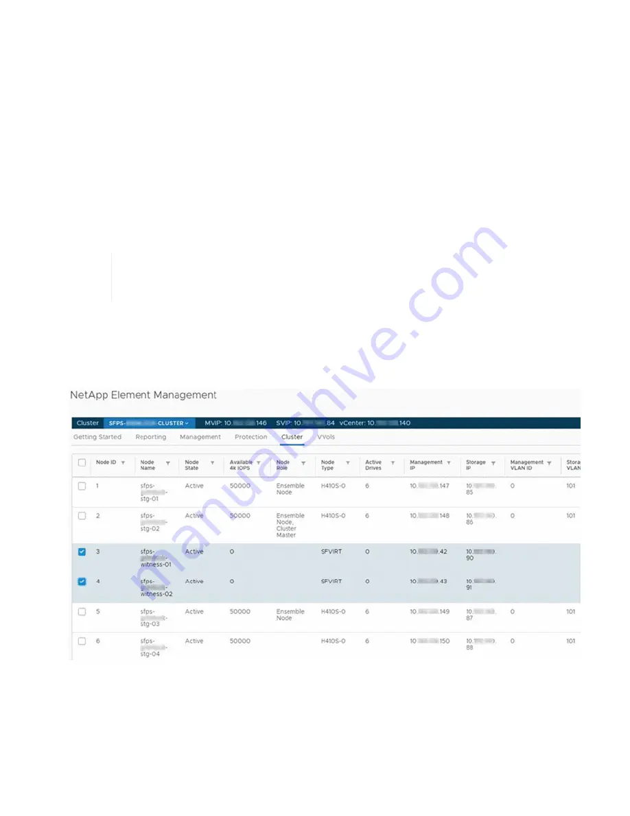 NetApp HCI Manual Download Page 266