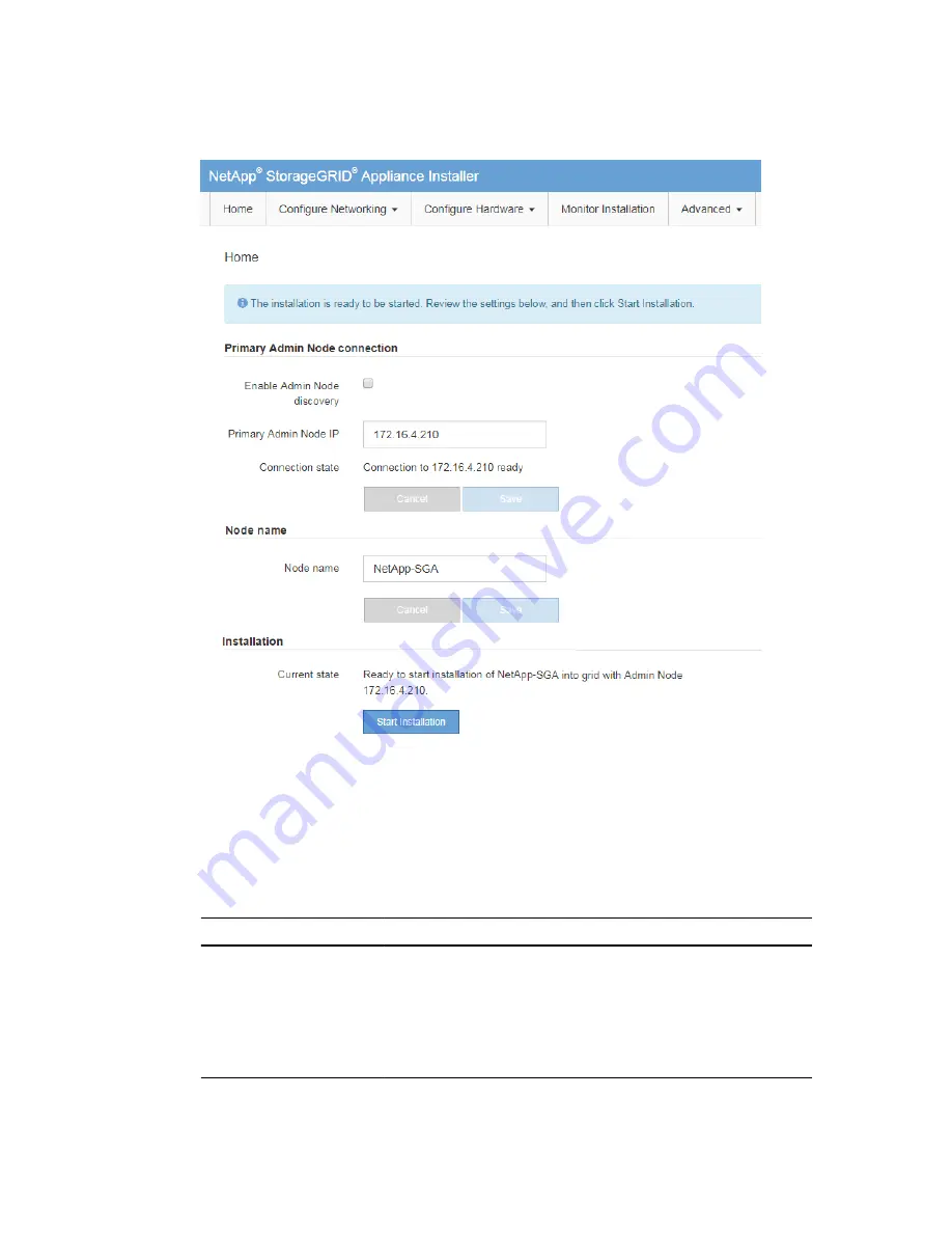 NetApp SGF6024 Hardware Installation And Maintenance Manual Download Page 72