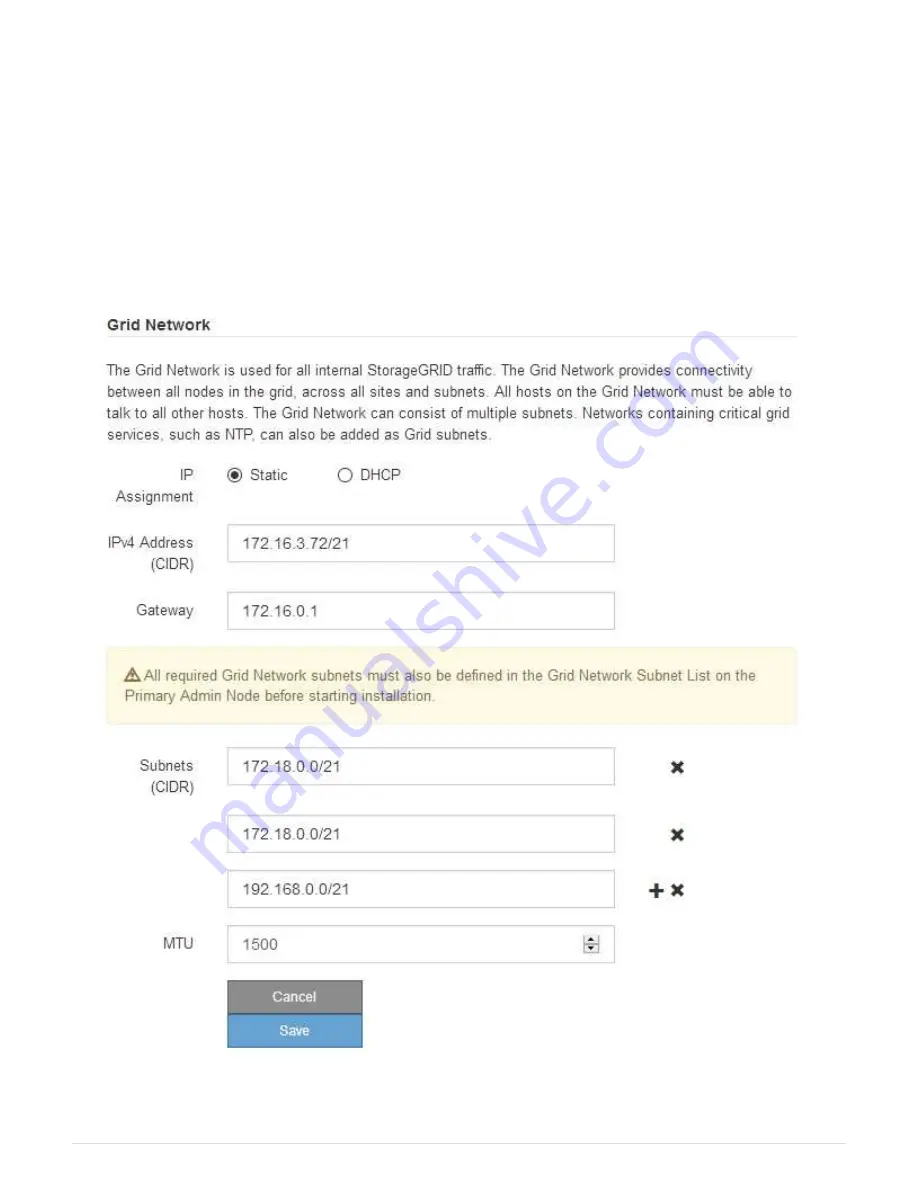 NetApp StorageGRID Webscale SG6000 Series Manual Download Page 58