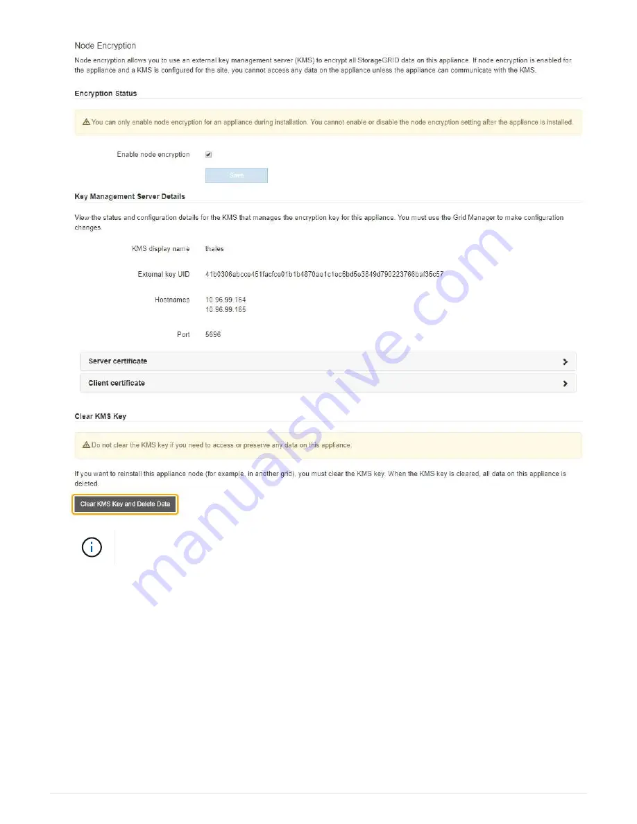 NetApp StorageGRID Webscale SG6000 Series Manual Download Page 172