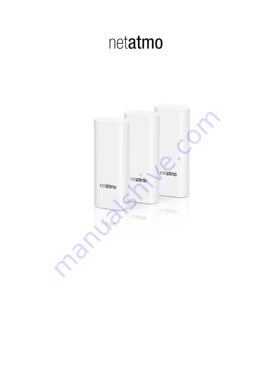 Netatmo WELCOME TAGS User Manual Download Page 1