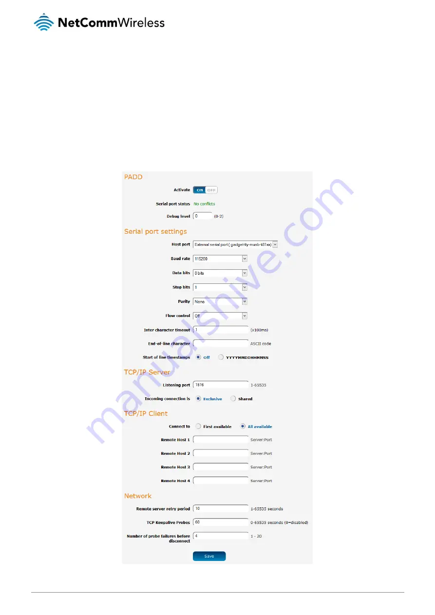 NetComm Wireless NTC-140-01 User Manual Download Page 78