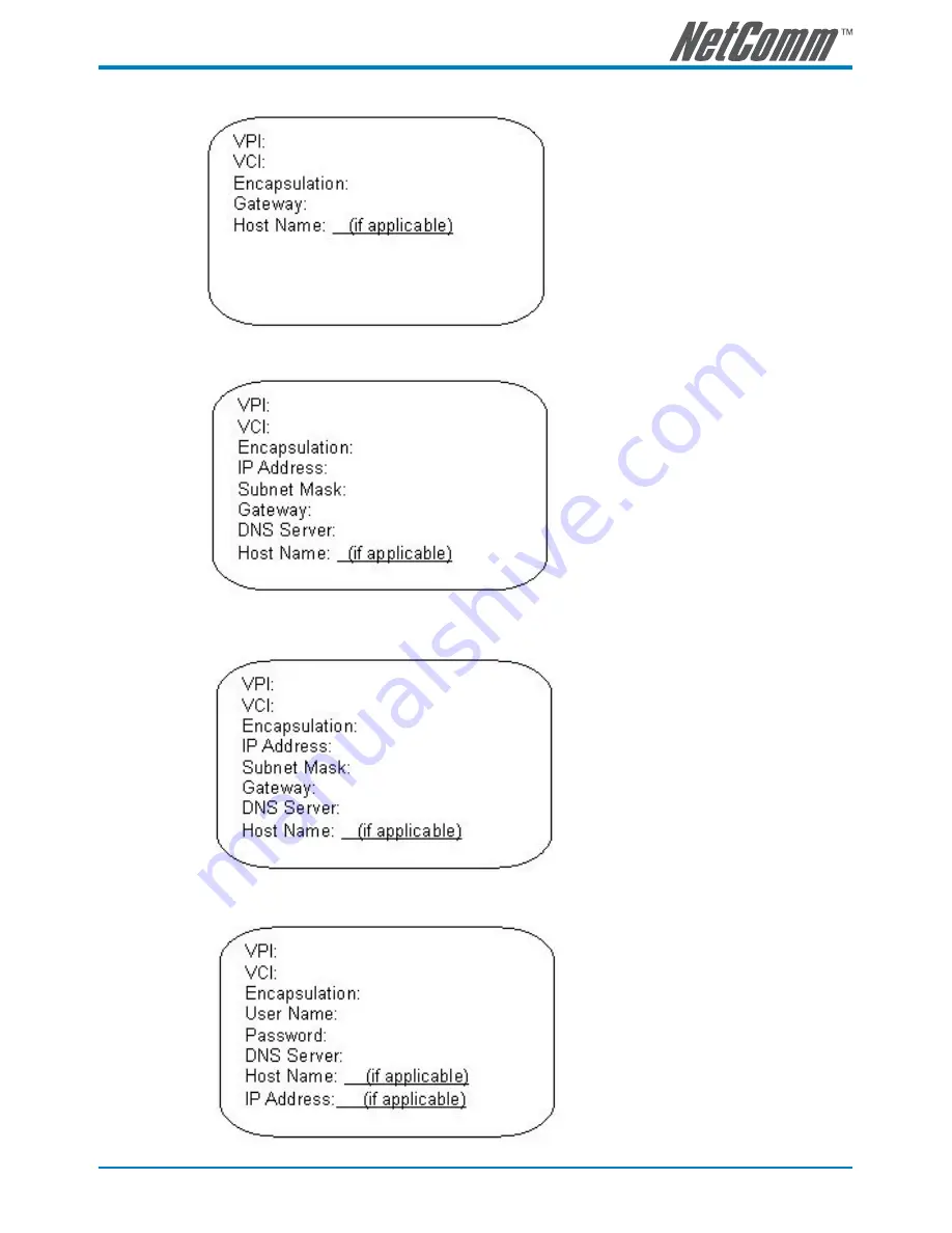 NetComm G.SHDSL 4-port Security Modem Routers NB712 User Manual Download Page 17