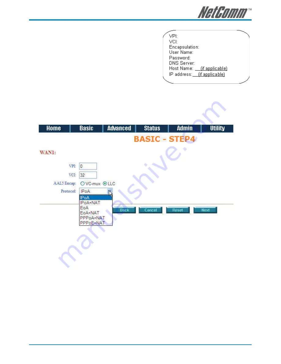 NetComm G.SHDSL 4-port Security Modem Routers NB712 User Manual Download Page 29