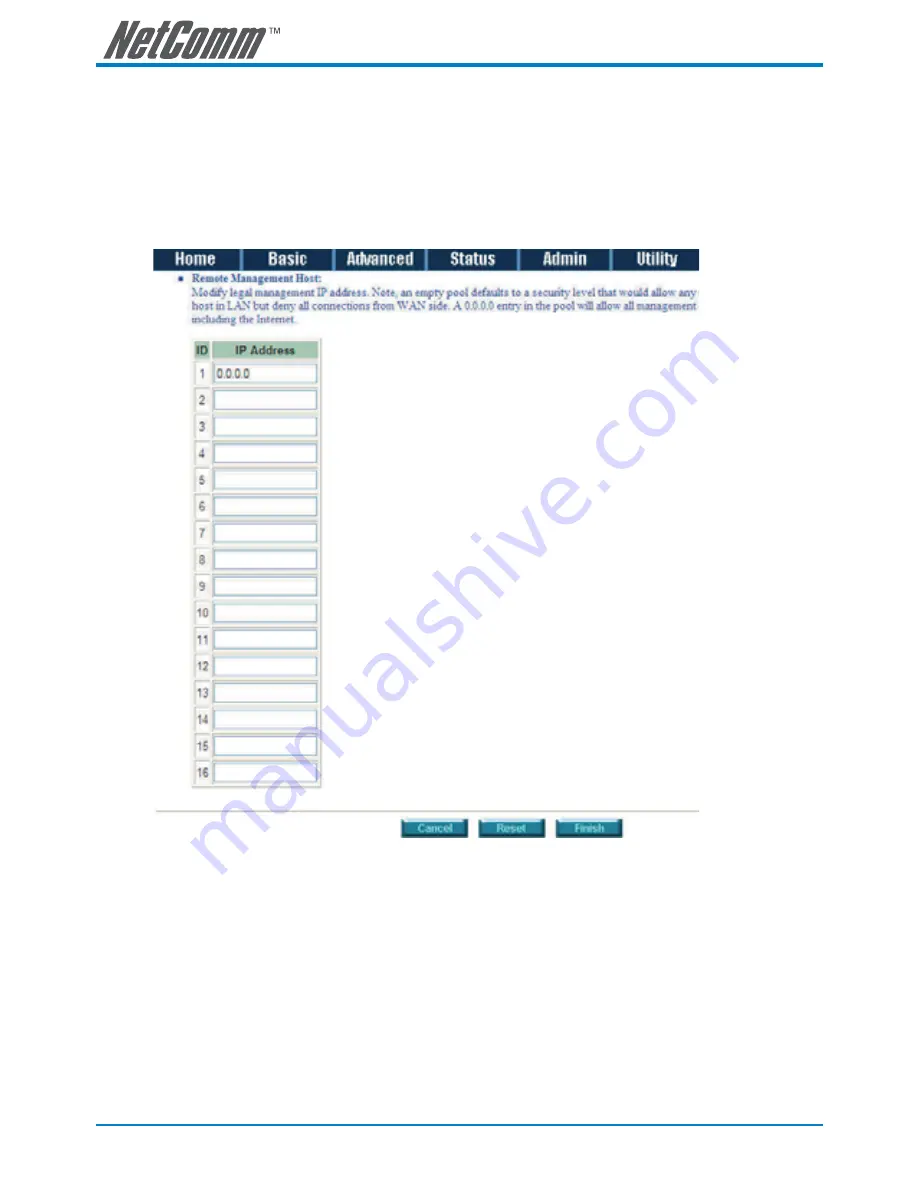 NetComm G.SHDSL 4-port Security Modem Routers NB712 User Manual Download Page 60