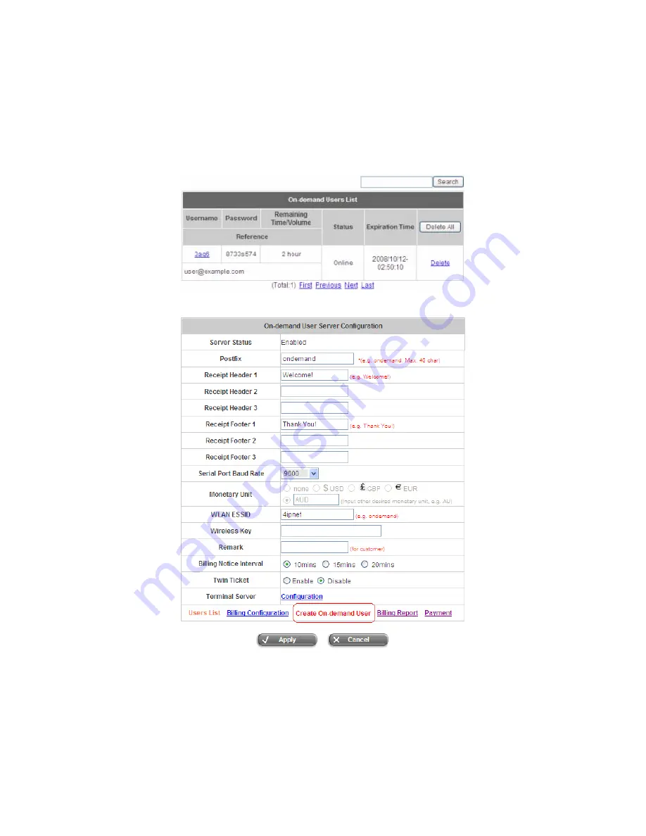 NetComm HS1100 User Manual Download Page 166