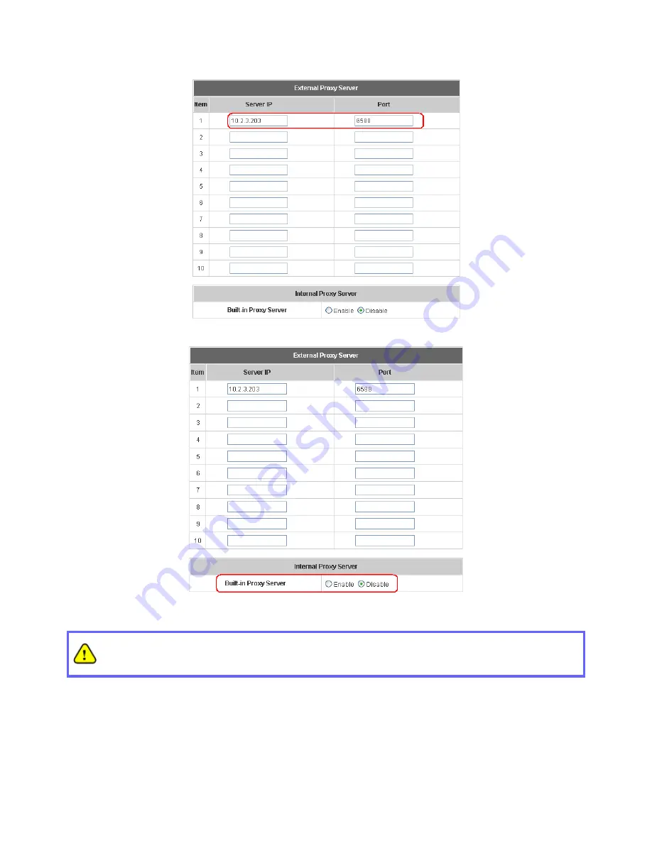 NetComm HS1100 User Manual Download Page 183