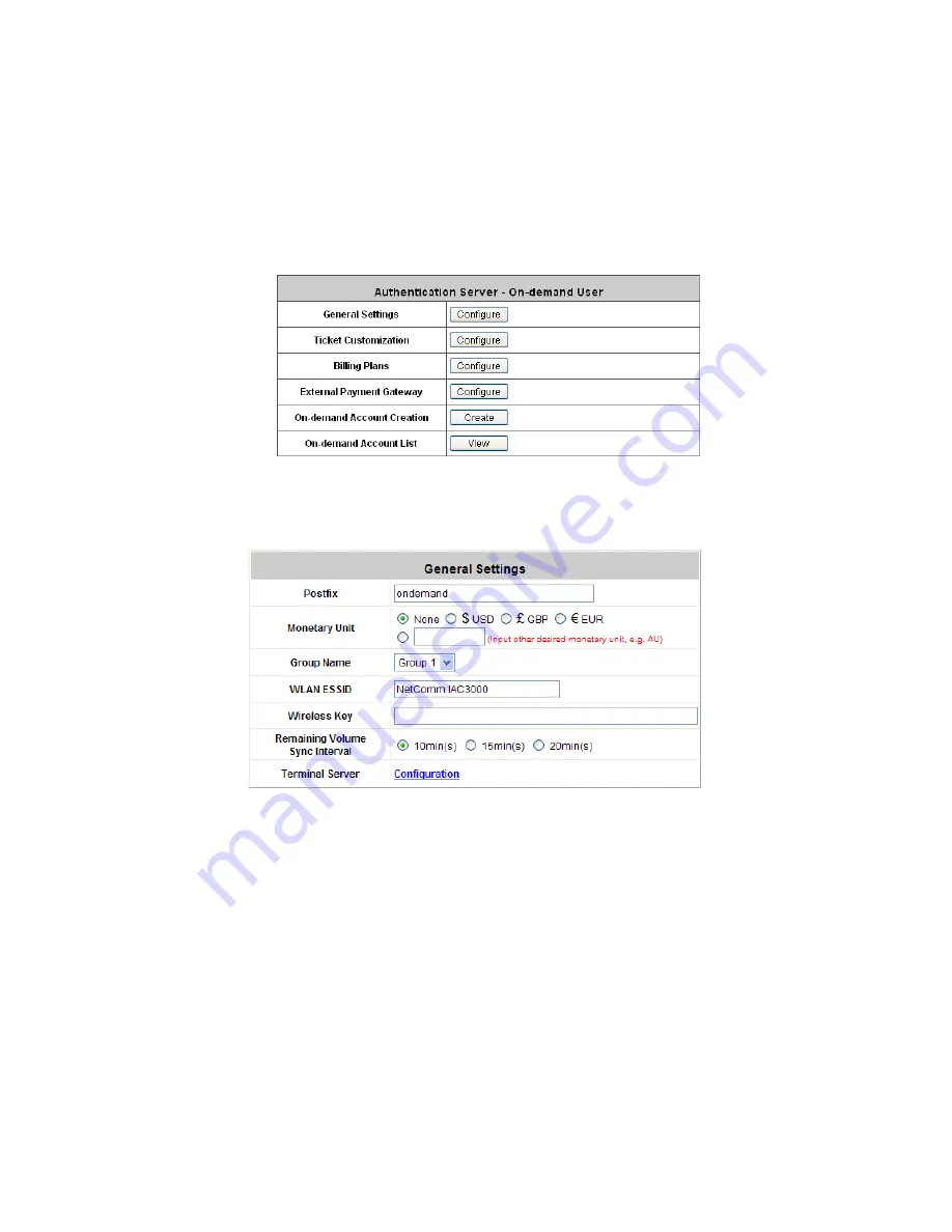 NetComm IAC3000 Скачать руководство пользователя страница 63