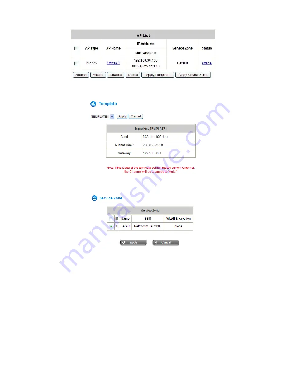 NetComm IAC3000 User Manual Download Page 96