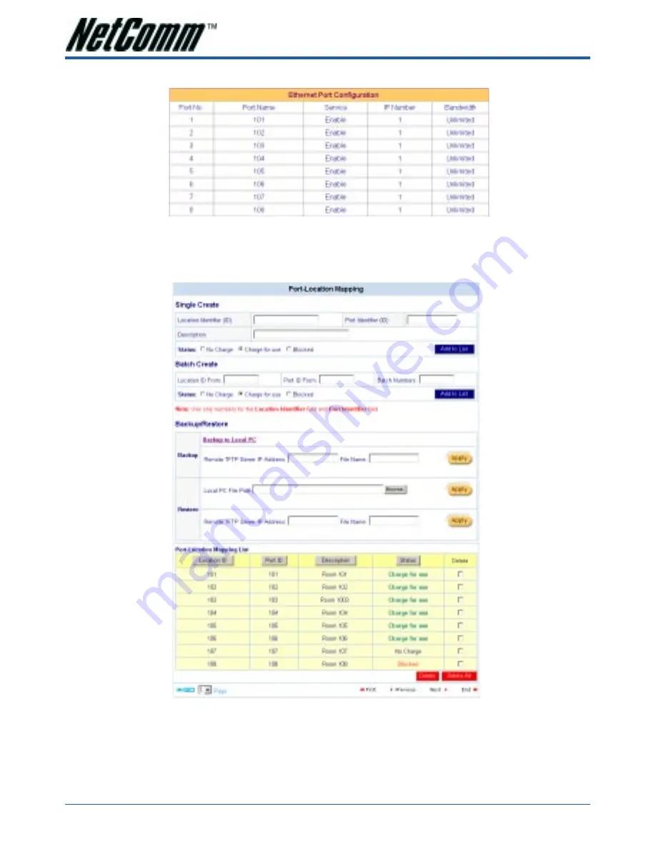 NetComm IAC4000 User Manual Download Page 80