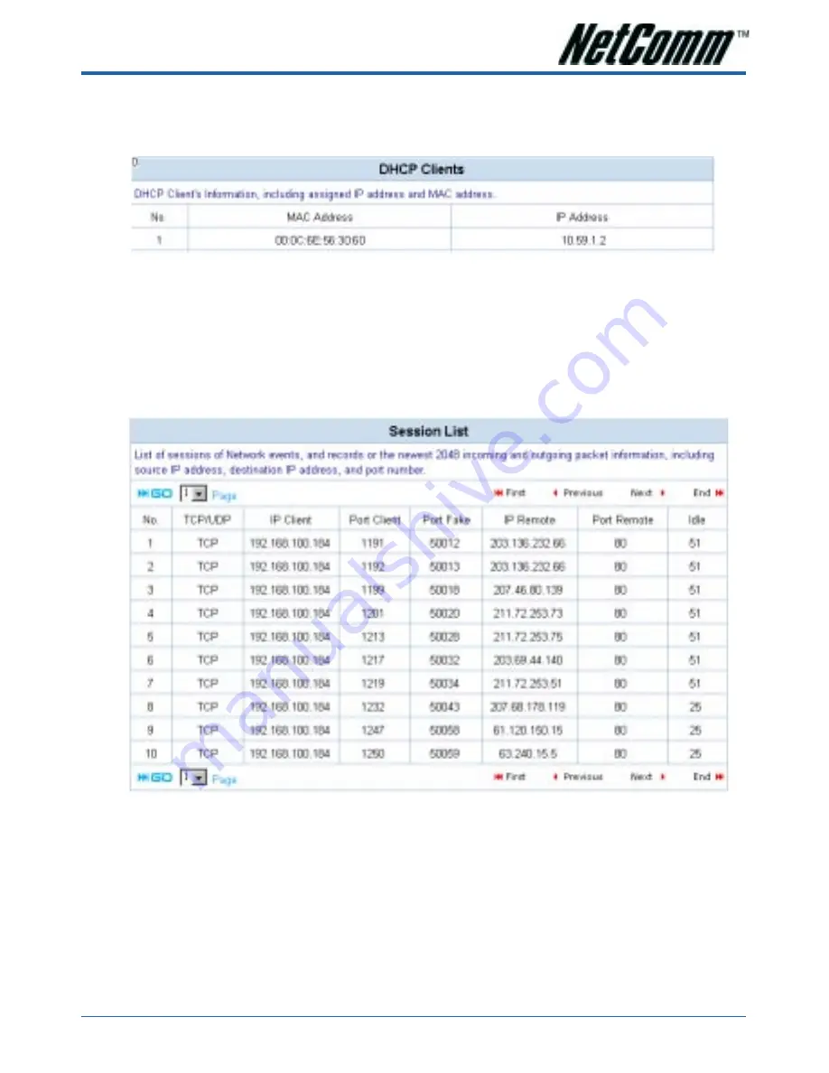 NetComm IAC4000 User Manual Download Page 113