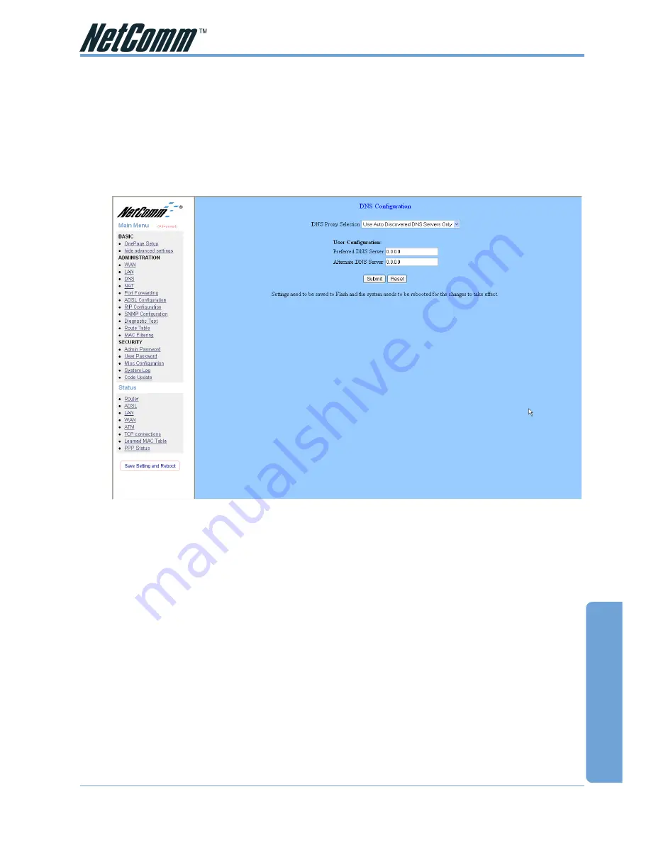 NetComm NB1300Plus4 User Manual Download Page 61