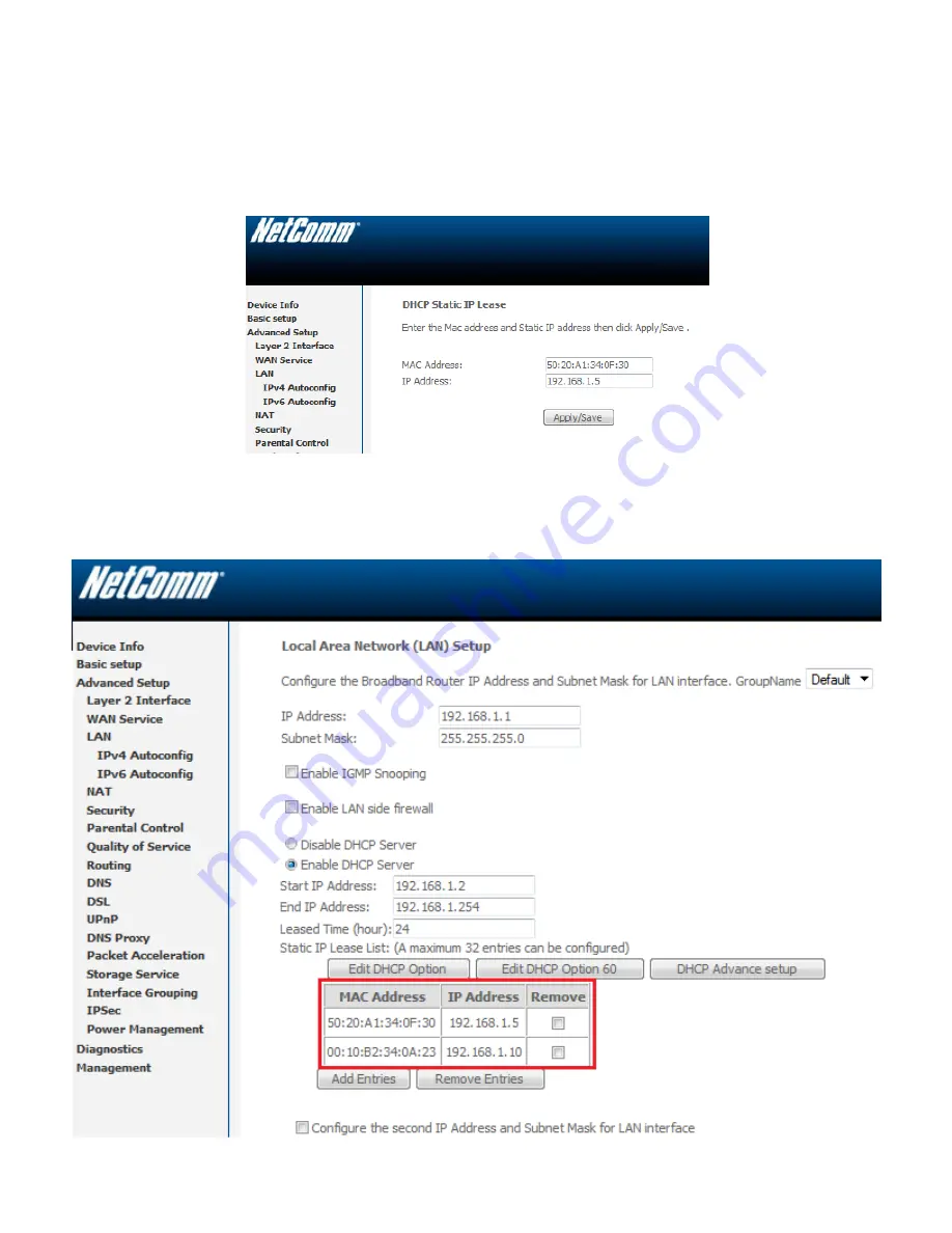 NetComm NB604 Setup Manual Download Page 4