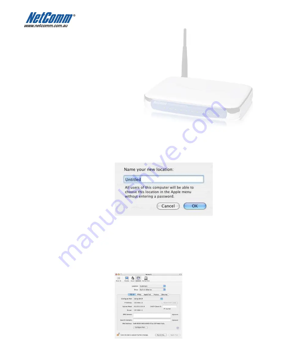 NetComm NB9WMAXX Mac User Manual Download Page 4