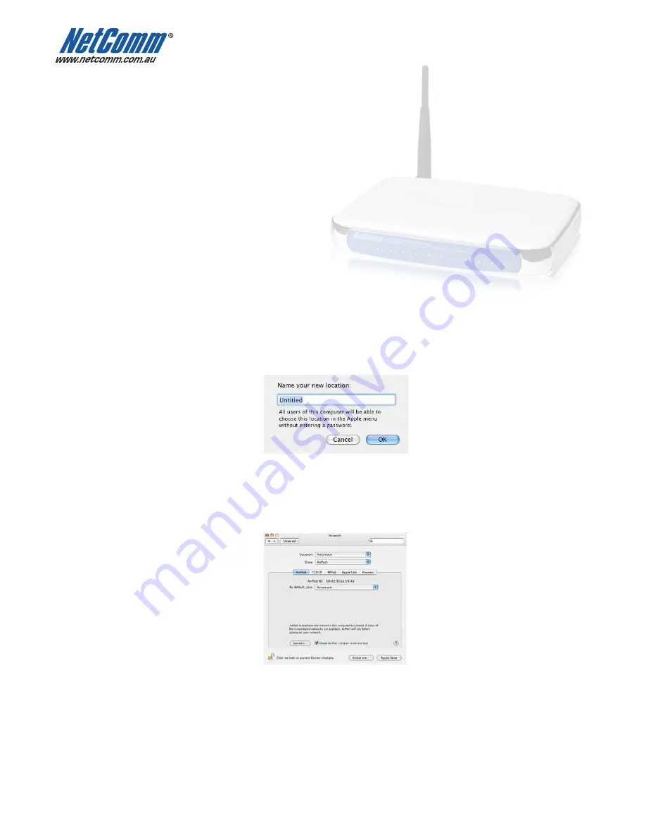 NetComm NB9WMAXX Mac User Manual Download Page 8