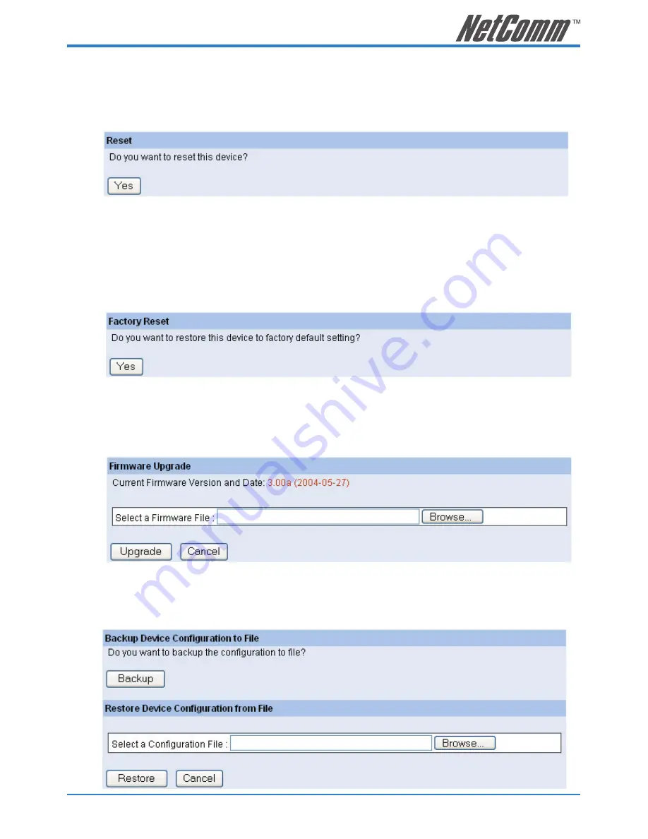 NetComm NS380 User Manual Download Page 33