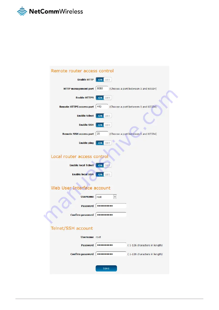 NetComm NTC-140-02 User Manual Download Page 117