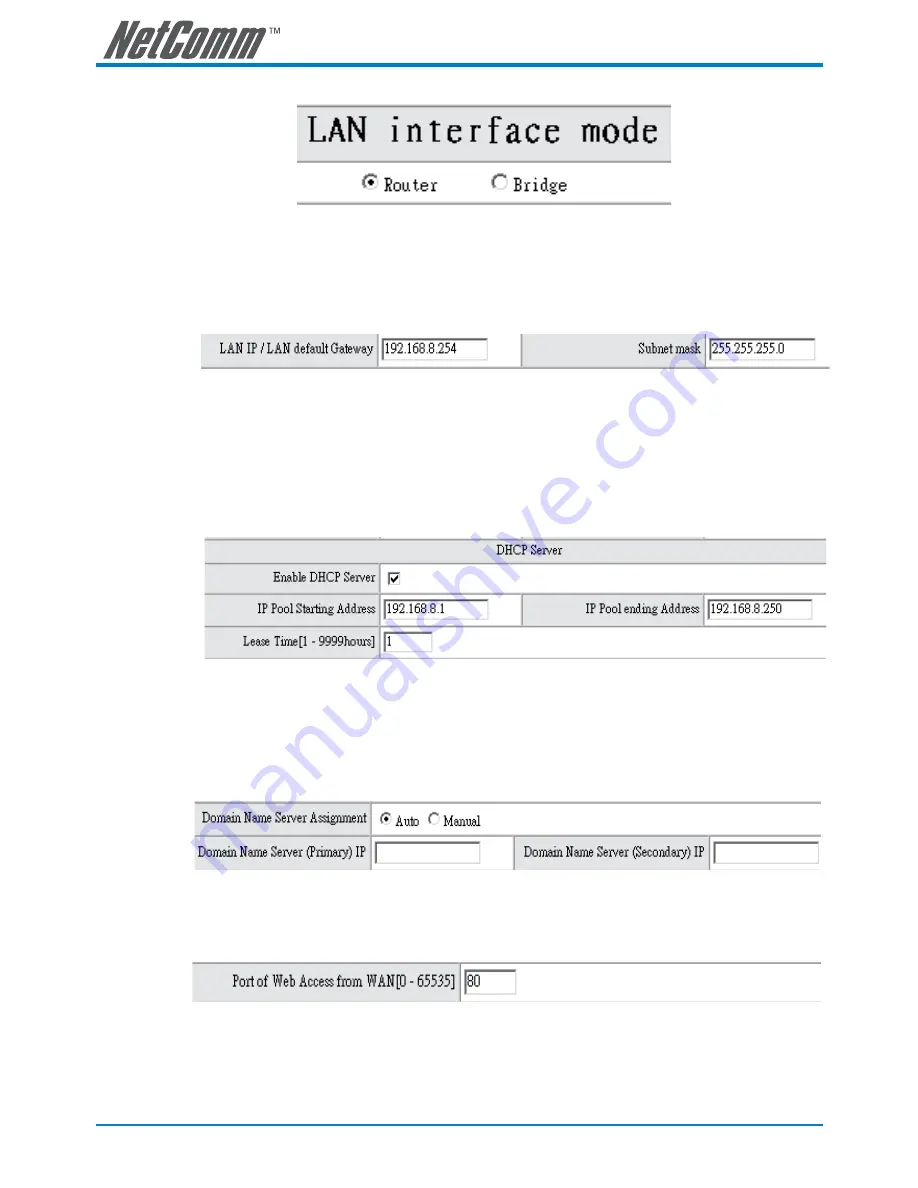 NetComm SmartVoice V404 Reference Manual Download Page 26