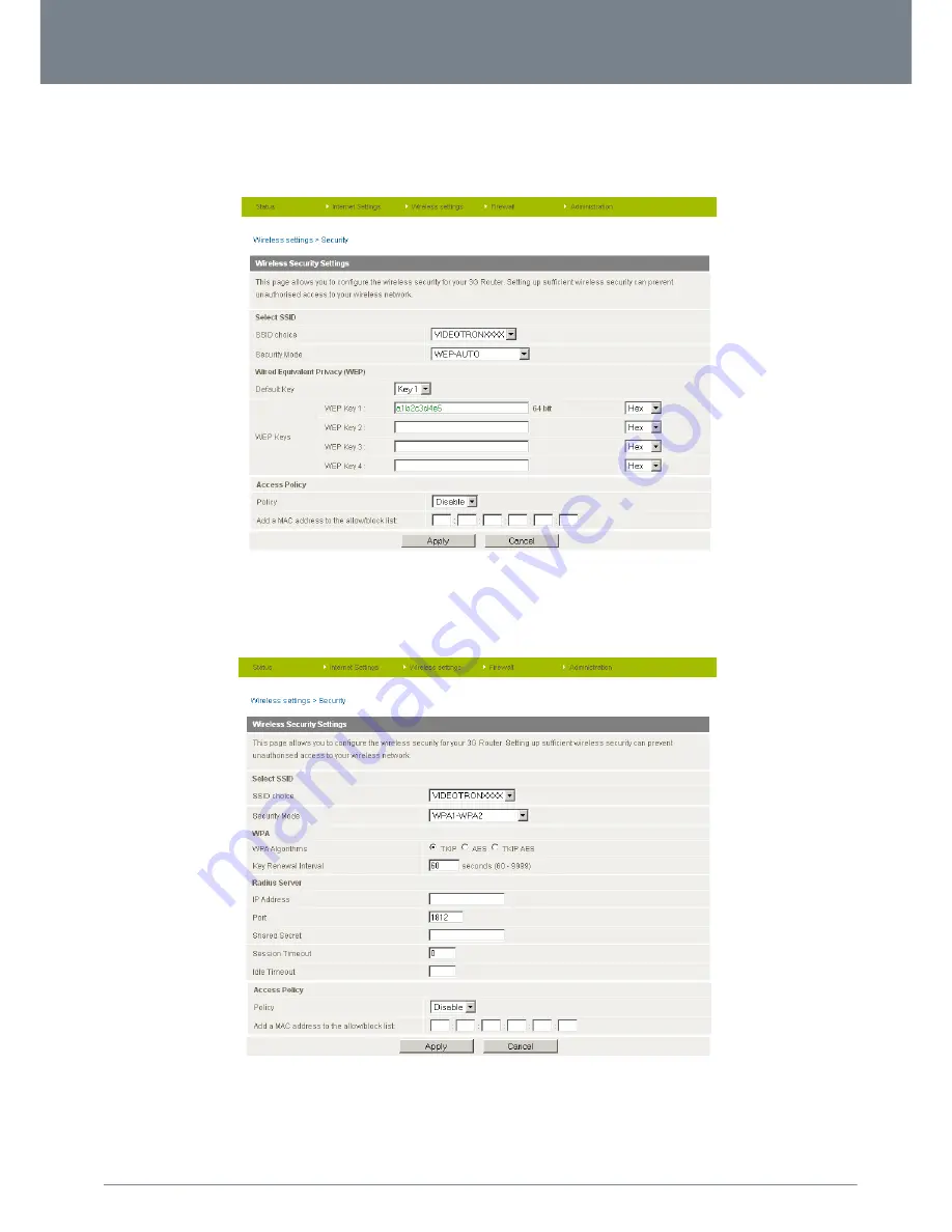 NetComm Videotron 3G36W-V User Manual Download Page 28