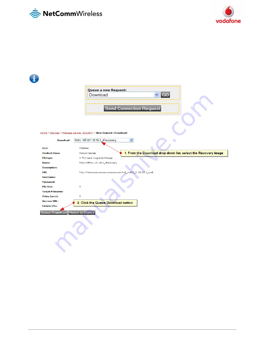 NetComm vodafone machinelink 3G TR-069 User Manual Download Page 13