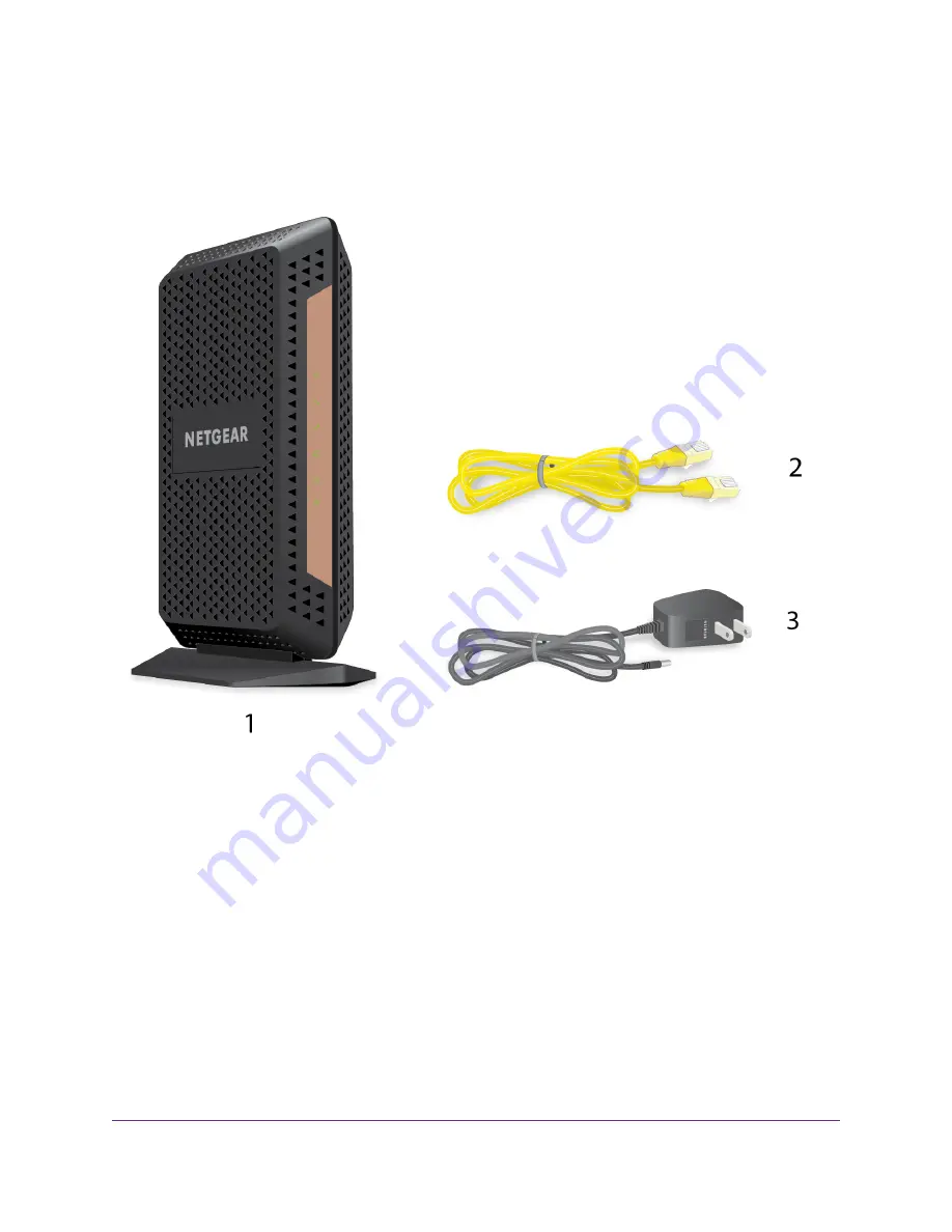 NETGEAR CM1100 User Manual Download Page 5