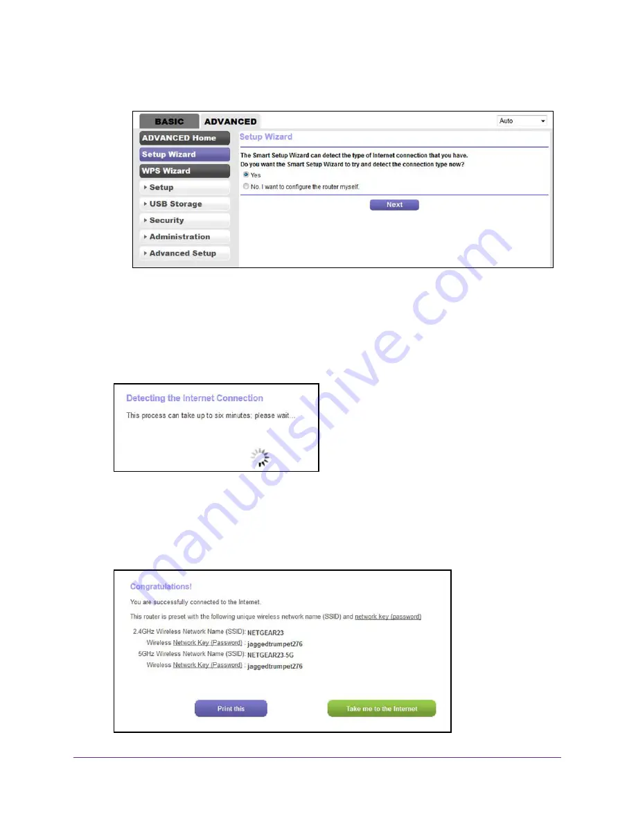 NETGEAR D3600? D6000 User Manual Download Page 40