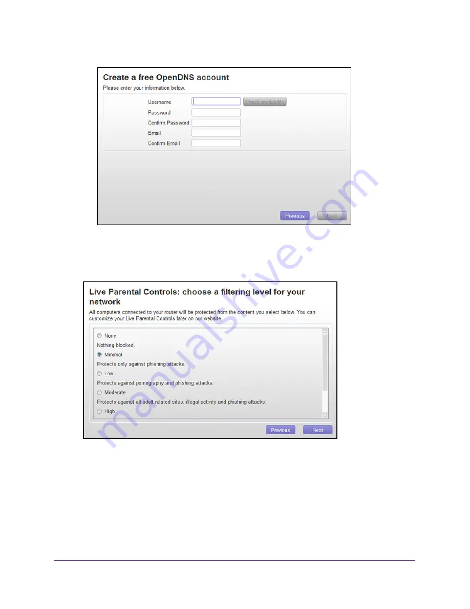 NETGEAR D3600? D6000 User Manual Download Page 83