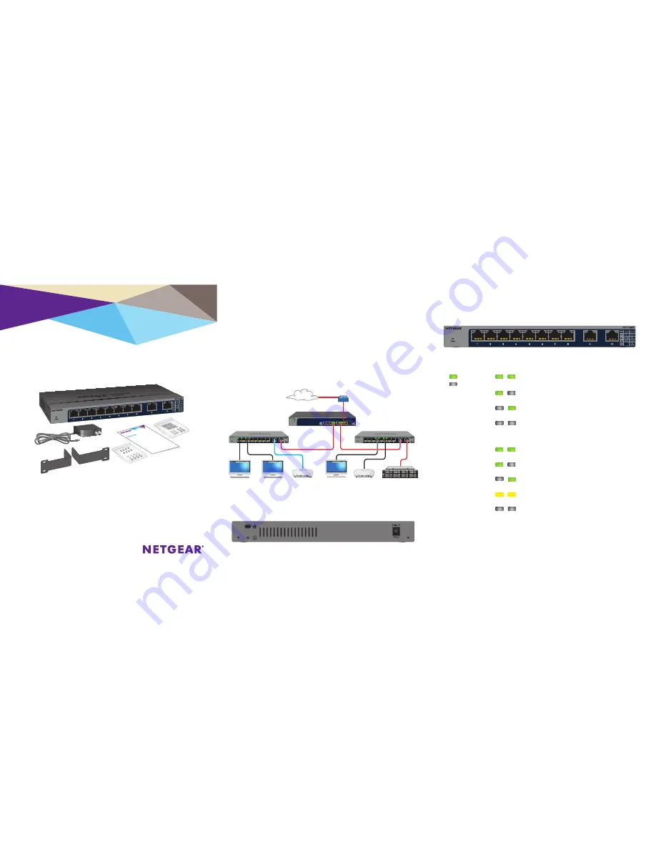 NETGEAR Desktop Pro Series GS110MX Installation Download Page 1