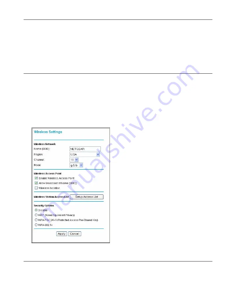 NETGEAR DG834GVSP Setup Manual Download Page 19