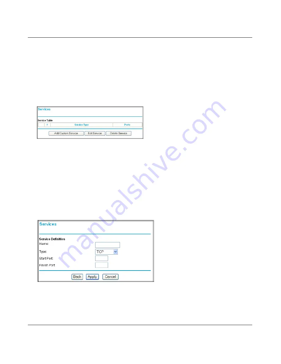 NETGEAR DG834PN - RangeMax ADSL Modem Wireless Router Reference Manual Download Page 63