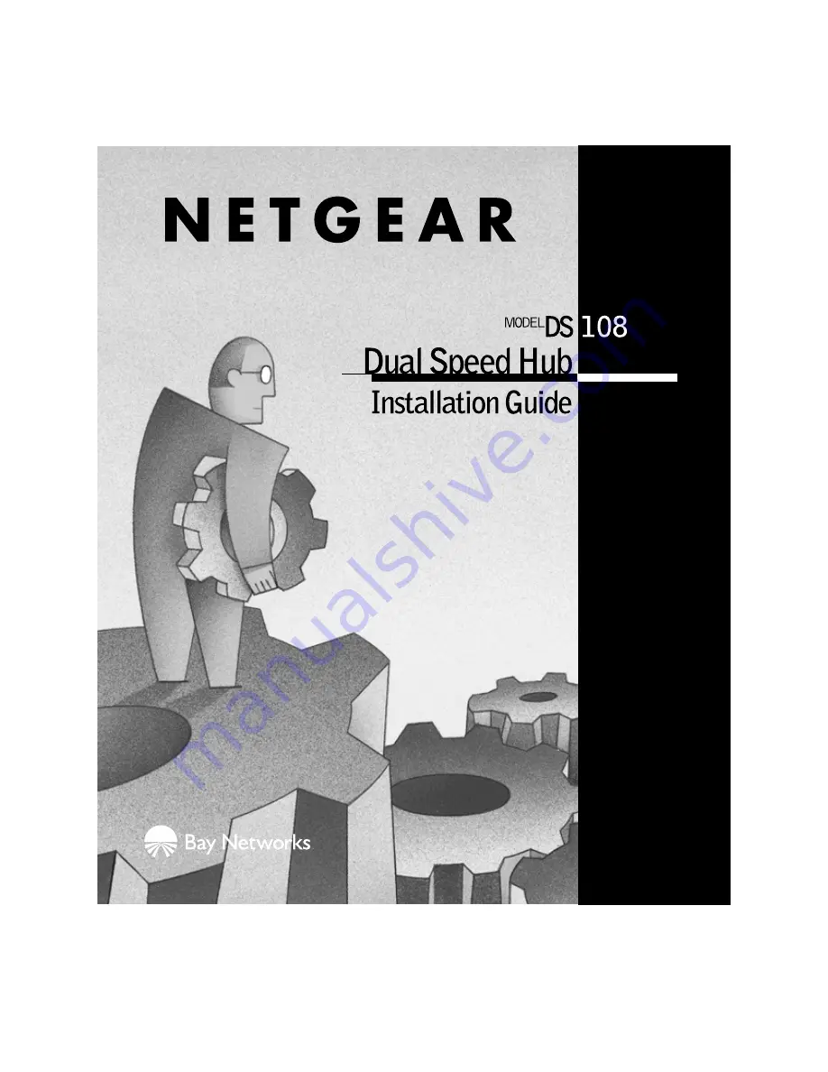 NETGEAR DS108 - Hub Installation Manual Download Page 1